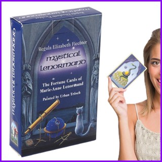 ไพ่ทาโรต์ Mystical Lenormand สําหรับเล่นเกมกระดาน