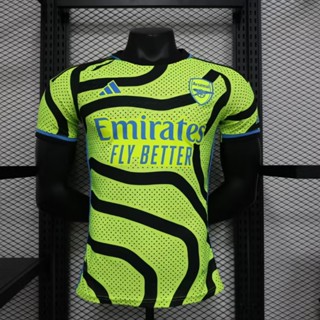 Player:23-24 Arsenal Away เสื้อกีฬาแขนสั้น แบบแห้งเร็ว สําหรับผู้ชาย ไซซ์ S-XXL AAA