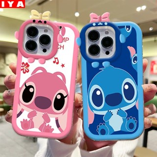 เคสโทรศัพท์มือถือ ลายการ์ตูน Stitch น่ารัก สองแผง สําหรับ Redmi Note 12 4G Poco C40 Note 12 Pro Note 11 Pro Note 11S 10C 10A 10 9 9C 9A 9T 9 10s Note9 Note8 Poco X3 NFC M3