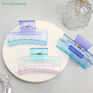 [Beautyupyang] กิ๊บติดผม พลาสติกใส ไล่โทนสี สไตล์เกาหลี