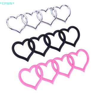 Epmn&gt; สติกเกอร์โลโก้ Love Heart สําหรับติดตกแต่งรถยนต์