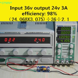 Epmn&gt; ตัวแปลงแรงดันไฟฟ้า DC-DC step-down 4V-38v เป็น 3.3V 12V 24V 5A
 ใหม่