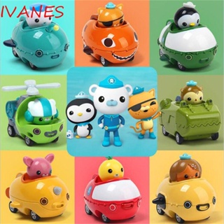 IVANES Octonauts โมเดลรถยนต์ Kwazii Peso CaptainToy ของเล่นสําหรับเด็ก