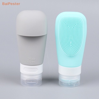 [BaiPester] ขวดซิลิโคนเปล่า สําหรับใส่โลชั่น เจลอาบน้ํา แชมพู เครื่องสําอาง เหมาะกับการเดินทาง