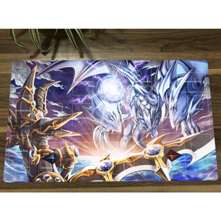 Yu-gi-oh! Playmat Dark Paladin Neo Blue-Eyes Ultimate Dragon CCG TCG แผ่นรองเมาส์เล่นเกม