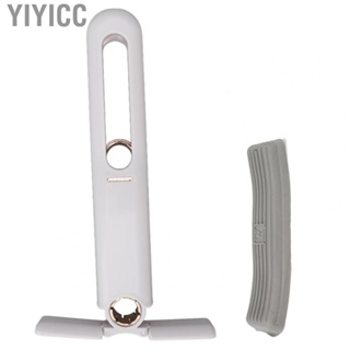 Yiyicc Mini Mop  Short Portable Hand Wash Free White ABS with Cotton Head for Floors