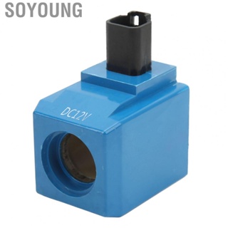 Soyoung 02365539  Solenoid Coil Blue Metal Practical for Excavators