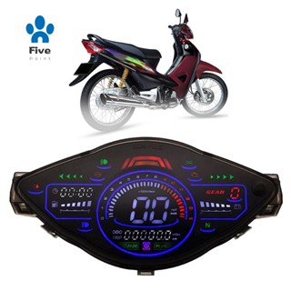 เครื่องวัดความเร็วดิจิทัล Led แบบเต็ม สําหรับ Honda Wave100 Wave 100R Wave110 Wave110R