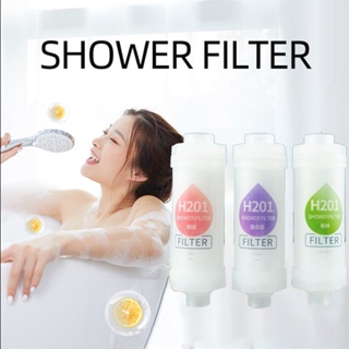 COD😃กรองฝักบัว กรองคลอรีน Vitamin Shower Filter มีกลิ่นหอมและมีวิตามินซีบำรุงผิว