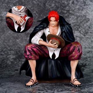 โมเดลฟิกเกอร์ One Piece BT GK Shanks สําหรับตกแต่งบ้าน ออฟฟิศ