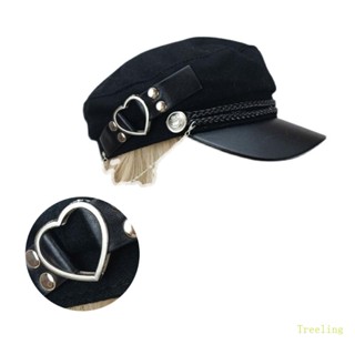 Treeling Steampunk หมวกแปดเหลี่ยม อุปกรณ์เสริม สําหรับวัยรุ่นผู้หญิง