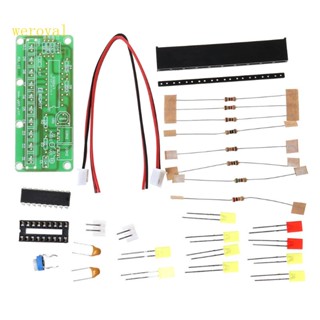 Weroyal LM3915 ชุดอุปกรณ์อิเล็กทรอนิกส์ สัญญาณ o ตัวบ่งชี้ระดับ DIY สําหรับการเรียนรู้