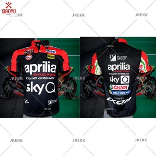 สื้อโปโล Polo MotoGP เสื้อโปโลโมโตจีพี ทีม อพรีเลีย เรสซิ่ง #MG0058 รุ่น Aleix Espargaró#41 ไซส์ XS-3XL