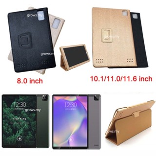 เคสแท็บเล็ตหนัง PU ฝาพับ กันกระแทก พร้อมช่องใส่บัตร ขาตั้งวาง สําหรับ Realme Tablet PC 11.6 11.0 10.1 8 นิ้ว Android PC P20 2022 OPPO 5G