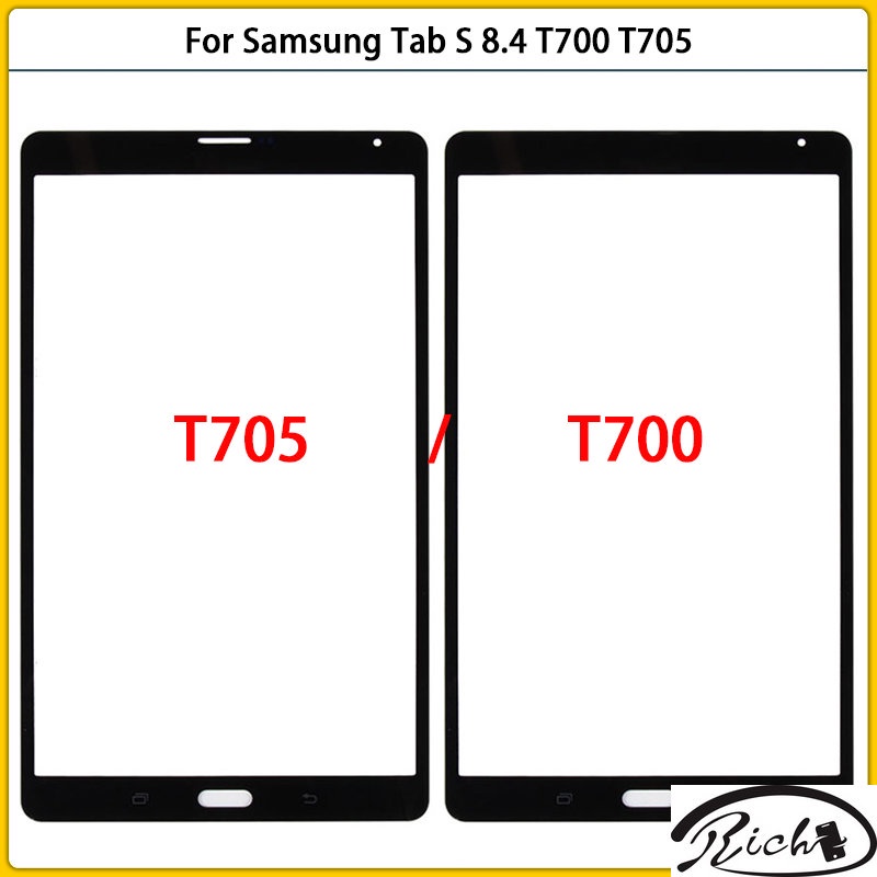 ใหม่ แผงกระจกหน้าจอสัมผัส LCD 8.4 นิ้ว แบบเปลี่ยน สําหรับ Samsung Galaxy Tab S 8.4 LTE T700 SM-T700 