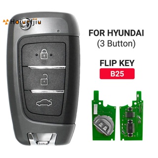 Keydiy B25 KD รีโมตกุญแจรถยนต์ 3 ปุ่ม อุปกรณ์เสริม สําหรับโปรแกรมเมอร์ Hyundai Style KD900 KD-X2 KD MINI URG200