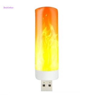 Doublebuy โคมไฟไดนามิก LED USB สําหรับห้องนอน ข้างเตียงนอน