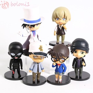 [COD] ตุ๊กตาฟิกเกอร์นักสืบโคนัน Heiji Furuya Edogawa Konan 6 ชิ้น ต่อชุด