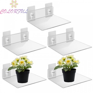 【COLORFUL】Display Rack Item Display Rack No Punch Organizer Rack Shelf Wall Bathroom Wall