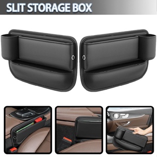 Car Seat Crevice Organizer Console Side Storage Box Cup Holder Accessories