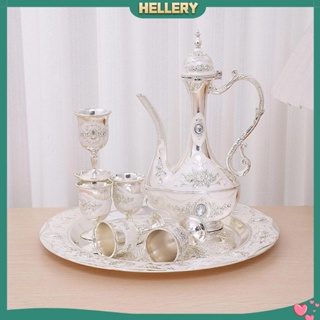 [HelleryTH] ชุดกาแฟตุรกี สไตล์วินเทจ สําหรับบาร์ ชา ปาร์ตี้ พิธีขึ้นบ้านใหม่