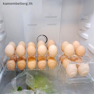 Kam กล่องเก็บไข่ 6/10 หลุม สําหรับตู้เย็น TH