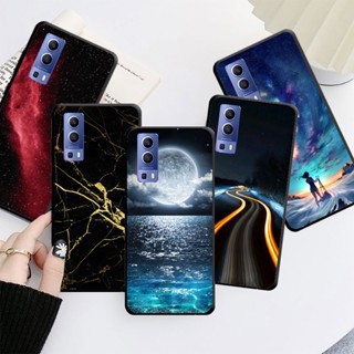 เคสโทรศัพท์ซิลิโคน TPU แบบนิ่ม ลายท้องฟ้ากลางคืน สําหรับ VIVO Y72 Y52 5G iQOO Z3