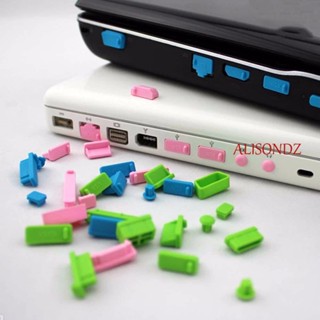 ALISONDZ ปลั๊กซิลิโคน PC พอร์ต USB RJ45 ป้องกันฝุ่น สีสันสดใส สําหรับแล็ปท็อป