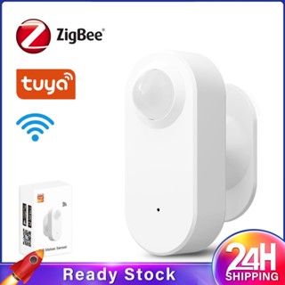 ❥❥ Tuya Zigbee 3.0 Human Body Pir Motion Sensor Tuya Smart Life App Remote Check Smart Home Security Detector สำหรับ Alexa Google Home