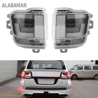 ALABAMAR คู่รถ LED กันชนไฟเบรคหลังไฟตัดหมอก IP67 12V สำหรับ Land Cruiser 200 FJ200 LC200 2016-2020