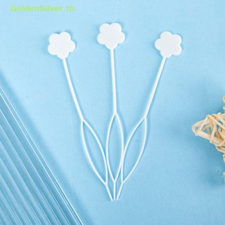 Goldensilver คลิปหางม้าถักเปีย สีเงิน สําหรับจัดแต่งทรงผม 10 ชิ้น