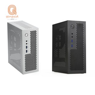 A09 HTPC เคสคอมพิวเตอร์ Mini ITX Gaming PC Chassis Desktop Chassis USB3.0 เคสคอมพิวเตอร์ บ้าน เคสคอมพิวเตอร์