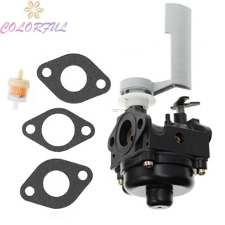 【COLORFUL】Carburetor 2 Cycle Black Fuel Filter Replacement Lawn Mowers Spare Parts