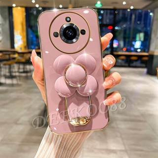 เคสโทรศัพท์มือถือ แบบนิ่ม ลายกังหันลม 3D หมุนได้ สําหรับ Realme 11 10 Pro+ Pro 5G Coca-Cola Edition C53 C55 NFC 4G Plus Realme11Pro+ RealmeC53