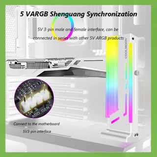 Coolmoon CM-GH2 ขาตั้งการ์ดจอ แนวตั้ง 5V ARGB GPU