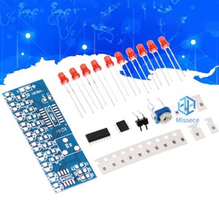 ชุดไฟกระพริบ LED เอฟเฟคการไหลของน้ํา SMD สําหรับฝึกบัดกรี [Missece.th]