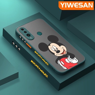 สําหรับ Huawei Y9 Prime 2019 เคสการ์ตูนมิกกี้เมาส์ ดีไซน์ใหม่ ซิลิโคน กันกระแทก เคสโทรศัพท์ แบบแข็ง ฝ้า บาง