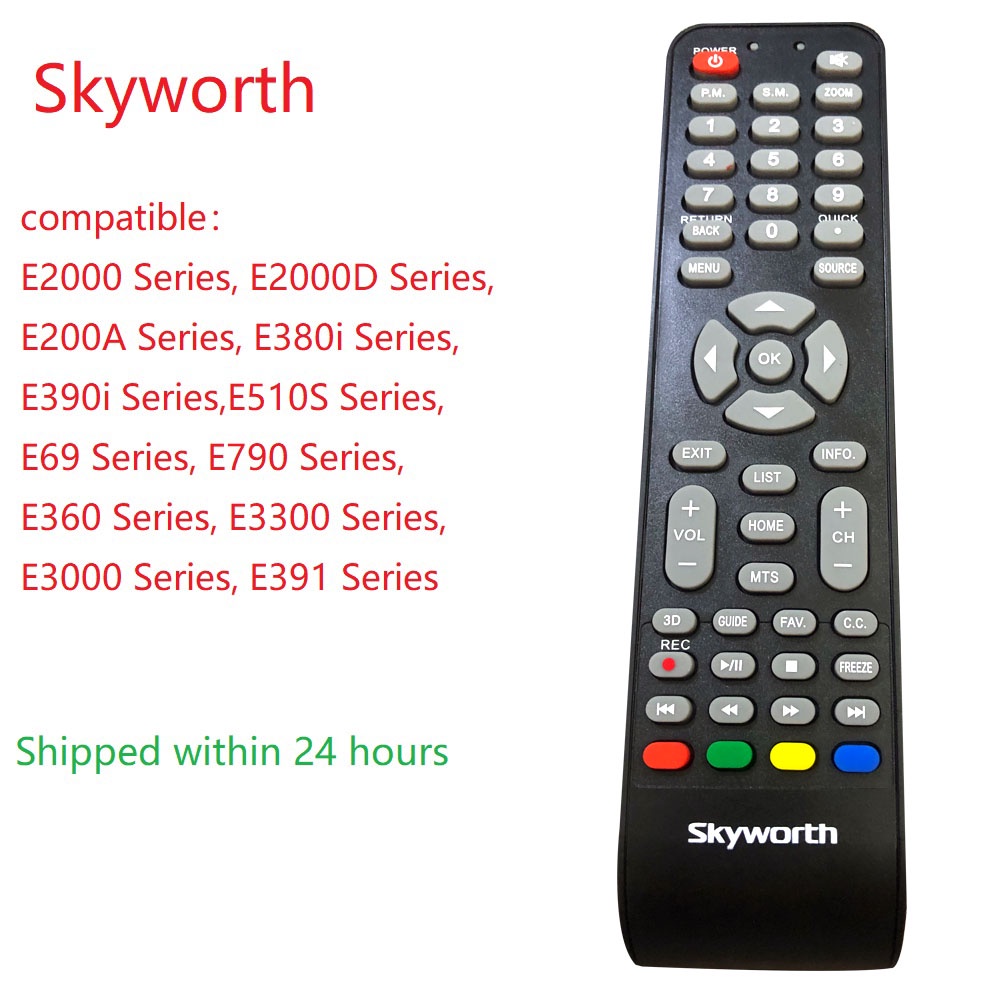 Universal Skyworth สมาร์ททีวีระยะไกล 32E2000 40E2000 43E2000 50E2000 55E2000 32E2000D 40E2000D 43E20
