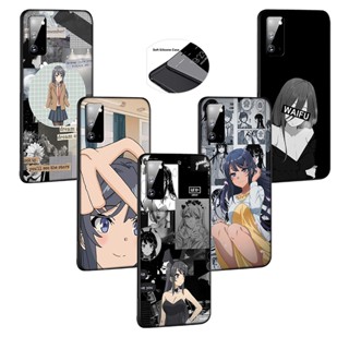 เคสโทรศัพท์มือถือแบบนิ่ม ลายอะนิเมะ Sakurajima Mai LFW221 สําหรับ Samsung Galaxy S22 Plus Note 20 Ultra 10 9 8 Plus Lite