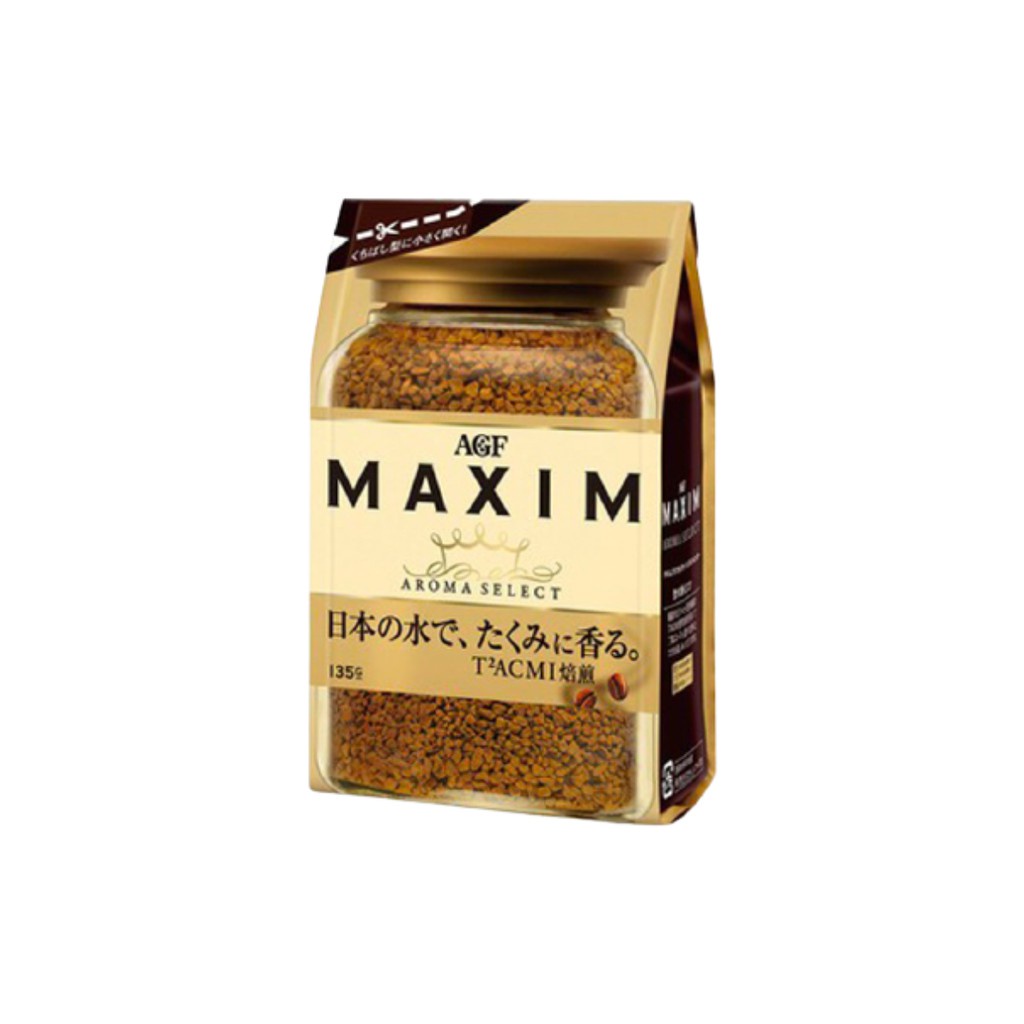 MAXIM กาแฟสำเร็จรูปชนิดถุงเติม อโรม่า ซีเล็ค (COFFEE AROMA SELECT FREEZE DRIED) ขนาด 170 g