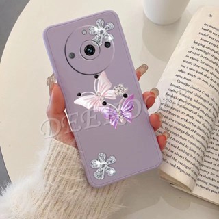 พร้อมส่ง เคสโทรศัพท์มือถือ ลายผีเสื้อน่ารัก สําหรับ Realme 11 Pro+ Realme 11 Pro Realme 11 4G Realme C53 Realme11 Pro Plus