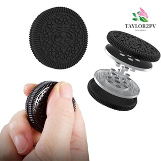 Taylor2pv ของเล่นสปินเนอร์ รูป Oreo Fidget Spinner ลดความดัน สําหรับเด็ก