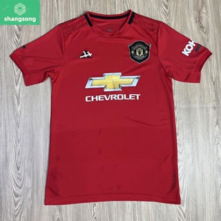 เสื้อฟุตบอล เสื้อสโมสรทีม ManU2019-2020 เนื้อผ้าโพลีเอสเตอร์ งานดีมาก คุณภาพเกรด AAA shangsong