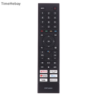 Timehebay รีโมตคอนโทรล เวอร์ชั่นภาษาอังกฤษ สําหรับ Hisense Smart TV U6G 55U6G 50U6G 65U6G 75U6G 50U68G 55U68G 65U68G 75U68G ERF3J80H EN