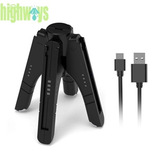 อุปกรณ์ชาร์จจอยเกม 4 ตัว สําหรับ Nintendo Switch NS Switch OLED Grip Station [highways.th]