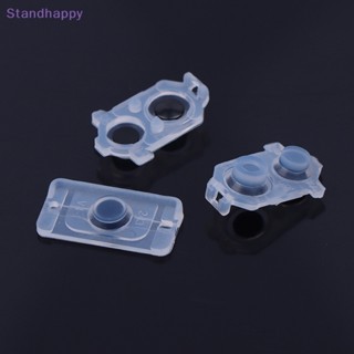 Standhappy ใหม่ ปุ่มกดซิลิโคนยาง สําหรับจอยเกม JDM-030 PS4 1 ชุด