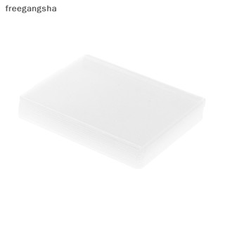 [FREG] 10Pcs B8 Card Hard Plastic Sleeves Transparent Album Display Baseball Cards Protector Folder Playing Game Binder Holder FDH