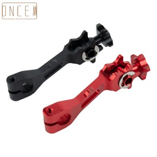 【ONCEMOREAGAIN】Brake Lever 12.5*3.5*3CM Aluminum Alloy Black Red Brand New Foot Pedal Lever