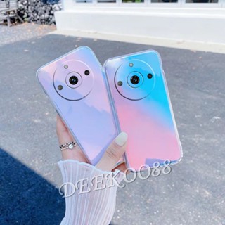 เคสโทรศัพท์มือถือซิลิโคน TPU แบบนิ่ม สีม่วง สําหรับ Realme11Pro+ Realme 11 Pro Plus Pro+ C53 NFC 4G 5G Realme11 11Pro+