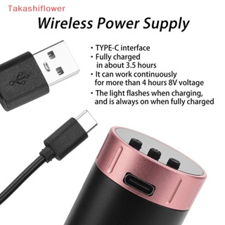 (Takashiflower) พาวเวอร์ซัพพลายเครื่องสักไร้สาย 1300mAh หน้าจอ LCD 1 ชิ้น